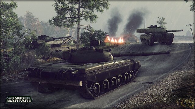 armored warfare tanks